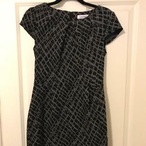 Calvin Klein cap sleeve dress